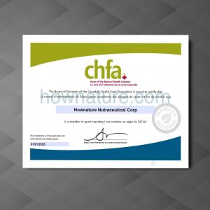 CHFA member certification 2022